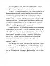 Knowledge Is Power Term Papers
