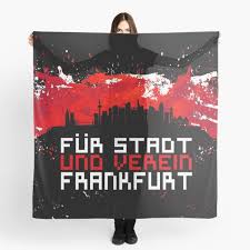 Nur 250 meter von der konstablerwache entfernt, in der alte(n) gasse 67. Eintracht Frankfurt Scarves Redbubble