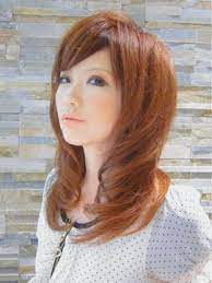 セミロングソフトウルフ ヘアスタイル ロング ロングウルフ ヘアスタイル