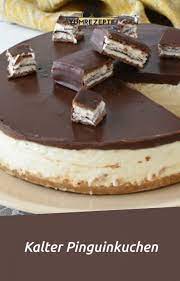 In der rezeptur werden damit gekühlte, abgekühlte und nicht erwärmte speisen bezeichnet. Kalter Pinguinkuchen Yum Rezepte