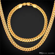 Thick gold chain real gold chains gold chains for men hip hop chains diamond necklace set neck chain white gold diamonds cuban picsart png. 2021 18 32 Men Gold Chain 18k Real Gold Plated Wheat Chain Necklace Bracelet Hip Hop Jewelry Set From Yoyozhen 14 28 Dhgate Com