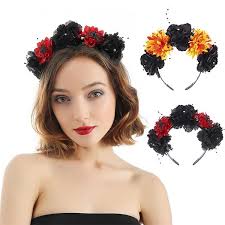 Gorgeous hair accessories for women. New Style Flower Cute Hair Bows Hair Clips Halloween Hair Accessories For Women And Girls Wide Head Hoop Headband Jj534 From Jerry111 1 83 Dhgate Com