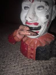 Vintage clown bank
