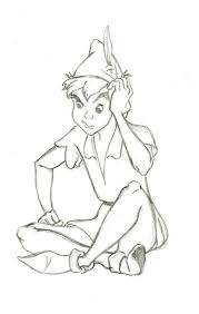 Pencil Drawing Ideas Visit My Youtube Channel To Learn Drawing And Coloring Cartoon Drawings Peter Pan Disney Disney Sketches