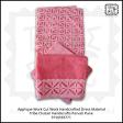 Applique Cut Work Cotton Suit Material Set