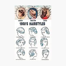 It was to be listed in a wide variety of magazines that jennifer. 50 S Hairstyles Poster Poster By Emcrawfordart Redbubble