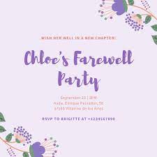 Retirement party creative farewell invitation card. Free Custom Printable Farewell Party Invitation Templates Canva