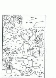 These free, printable preschool coloring pages are fun for kids. Pin By Juf In Een Klas On Tuinen Farm Coloring Pages Garden Coloring Pages Spring Coloring Pages