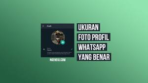 Ukuran Foto Profil Wa Agar Tidak Pecah Pp Whatsapp