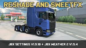 Get the chance to discover and explore the outdoors , and experience exciting adventures such as skiing, scuba diving , hiking and many more activities that'll be waiting for you to undertake them along with the help of our local trepers, a.k.a adventurers. Jbx Settings V1 9 18 Reshade And Sweetfx Ets2 Mods Euro Truck Simulator 2 Mods Ets2mods Lt