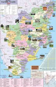 Tamil Nadu Tourist Map Http Www Srivenkateshwaratravelstvl Com Tour Map Html India Tourist Tourist Map Monument In India