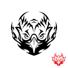 Tribal Eagle Tattoo Stock Vector Illustration Of Black 30383441 Eagle tattoos for girls, men & women. tribal eagle tattoo stock vector