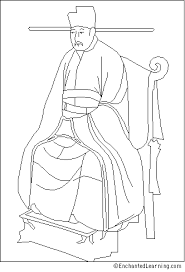 Check out our special collection of star wars coloring book pages. Portrait Of Sung Jen Tsung Coloring Page Enchantedlearning Com