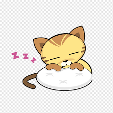 Maybe you would like to learn more about one of these? Sleeping Cat On White Pillow Cat Hello Kitty Cartoon Sleeping Kitten Mammal Cat Like Mammal Animals Png Pngwing