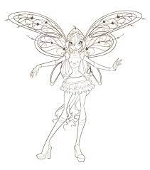 Winx Club Bloom Coloring Pages - Get Coloring Pages