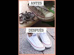 Diy Como Lavar Y Blanquear Tus Tenis Blancos Facil Y Rapido Youtube Zapatillas Converse Blancas Como Blanquear Tenis Como Limpiar Zapatillas