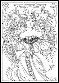 For boys and girls, kids and adults, teenagers and toddlers, preschoolers and older kids at school. Pin By Ro Prof On Art Nouveau Coloring Books Mucha Art Colouring Pages