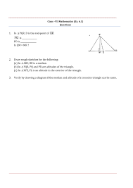 Definition two triangles in the plane are called congruent if they can be identified with each other by superimposing. Ncert Solutions For Class 7 Maths Chapter 6 The Triangle And Its Properties Download Free Pdf