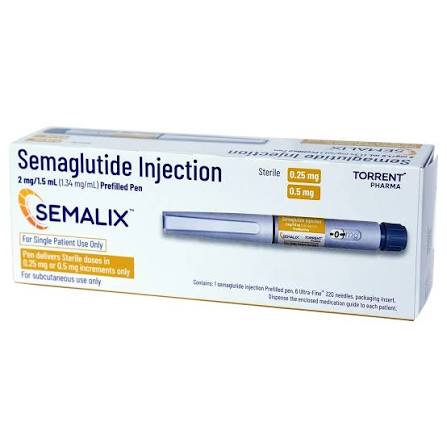 Buy Semalix 2mg/1.5ml Prefilled Pen Injection 1's online | Uses, Side Effects, Price and substitutes | Apollo Pharmacy