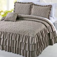 The most common sears bedspread material is cotton. Bedspreads Sears