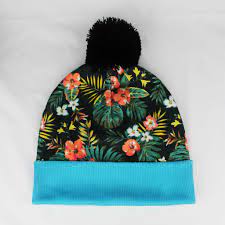 Floral pattern stock photos and images. China Floral Printing Beanie Hats Flowers Pattern China Beanie And Winter Hat Price