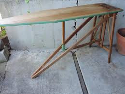 Great savings & free delivery / collection on many items. Vintage Wood Ironing Board Howard Safety Ironing Table Metal Etsy