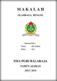 Bagian tujuan penulisan makalah diletakkan di bawah judul dengan format penulisan title case dan ukuran huruf 12. Contoh Cover Makalah Dan Format Penyusunan Yang Benar