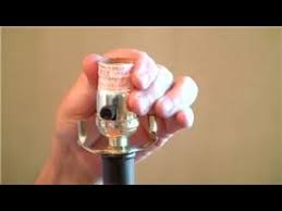 A bad socket or a bad cord. Home Help How To Replace A Lamp Socket Youtube