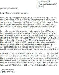 Cover Letter Humanitarian Job Cover Letter