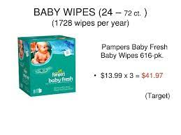 Budgeting For The First Year Of Baby Care Items Ppt Download