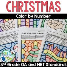 There are over a hundred carefully differentiated levels linked to objectives from the new maths curriculum. Math Color By Number Christmas Worksheets Teaching Resources Tpt