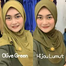 Hijau Lumut ke Olive green? Dua-dua colour hijau menyerlah insya'Allah  siapa peminat hijau keme grab colour ni taw. Shawl souk ByChefiza RM 39.00  nie tersangatlah cantik kalau awak-awak nak tahu. Kalau awak