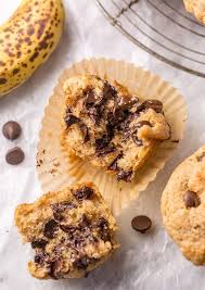 Healthy Banana Chocolate Chip Muffins Baker By Nature Recipe Banana Chocolate Chip Muffins Healthy Chocolate Chip Muffins Banana Chocolate Chip Muffins Recipe