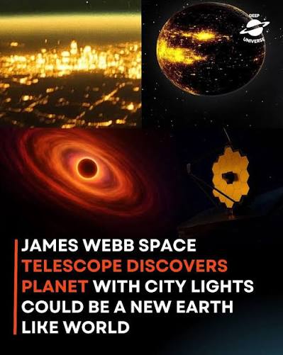 In a discovery that feels straight out of science fiction the James Webb Space Telescope has detected a planet with visible city lights, hinting at the possibility of an advanced civilization. This