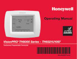 The following steps given below show how to reset a honeywell thermostat . Honeywell Visionpro Th8321u1097 User S Manual Manualzz