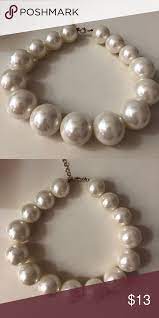 Zara Oversized Pearl Necklace Pearl Necklace Necklace Pearls