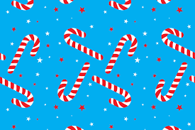 Font candy cane can be described in the following words Candy Cane Pattern Design For Christmas Graphic By Fatrin99art Creative Fabrica