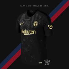 Additional options available by phone (see below) barcelona relaxed. Stunning Black Gold Barcelona Kit Concept By Cfk Designs Footy Headlines