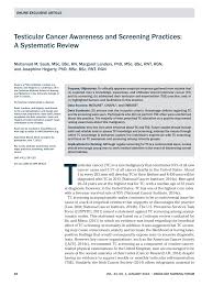 Symptoms may include a lump in the testicle, or swelling or pain in the scrotum. Pdf Testicular Cancer Awareness And Screening Practices A Systematic Review