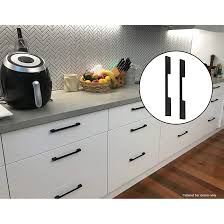 In fact, you can give your kitchen a big update by changing out hardware like your kitchen. 5 X Kitchen Cabinet Cupboard Door Drawer Handles Square Black