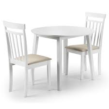 This 7 piece dining set is beautiful in my kitchen, love the cushions on the chairs and distressed wood table. Dining Set Coast Dining Table And 2 Chairs In White Coa004
