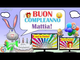 Buon Compleanno Mattia Auguri Youtube Buon Compleanno Auguri Di Buon Compleanno Compleanno