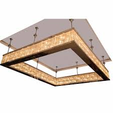 Contemporary Large Square Crystal Chandelier Light For Hotel Villas Restaurant Md217 6608 Square
