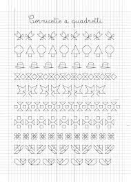 Cornicette Per Bambini A Quadretti Graph Paper Designs Graph Paper Drawings Blackwork Patterns