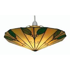 Whether you purchase a set of three individual shades or a whole bowl shaped light kit, you can surely find a stained glass accent that will bring color and cheer to your room. Oaks Leaf Tiffany Lamp Shade Ot 3020 Ne Oaks Lighting Luxury Lighting