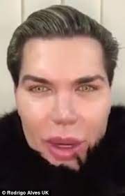 If you're not happy with the b. Human Ken Doll Rodrigo Alves Isn T Addicted To Surgery Daily Mail Online
