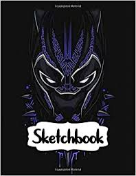 How to draw black panther in wakanda forever pose. Sketchbook Wakanda Forever Superhero Black Panther Avenger Black Jaguar Vibranium Kingdom American Comics Supplies Student Teacher Daily Creative Blank Paper Drawing And Write Journal Music Band Lover Funny 9781695948921 Amazon Com Books