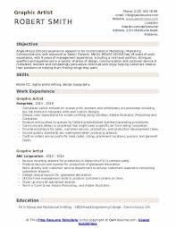 graphic artist resume samples qwikresume
