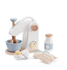 Cuisine en bois, alfons, pour jouer à la dînette. Mixeur En Bois Dinette Jouet Enfant