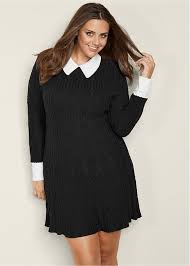 Black And White Sweater Dress Collar Detail Sweater Dress Faux Suede Pointy Bootie Sweater Dress Detailed Sweater Sweaters